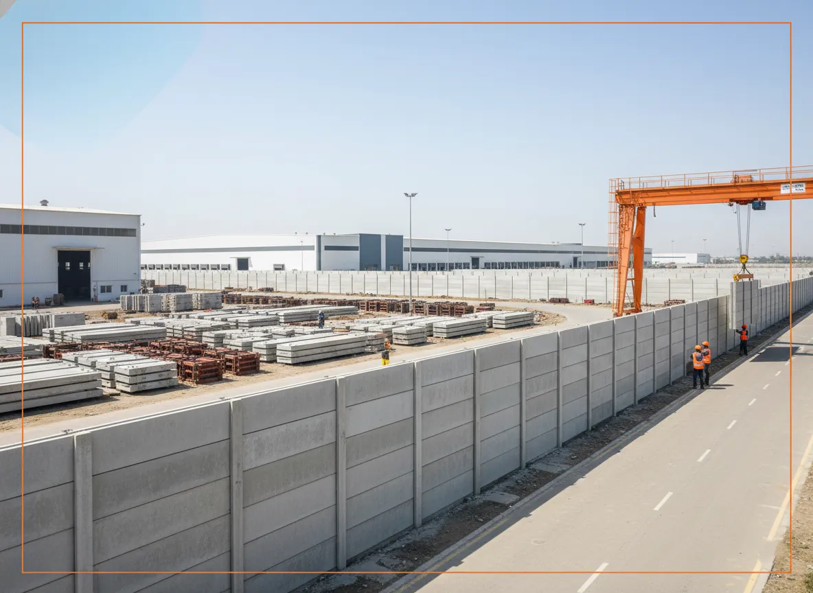 RCC Precast Boundary Wall Manufacturer in Koraput